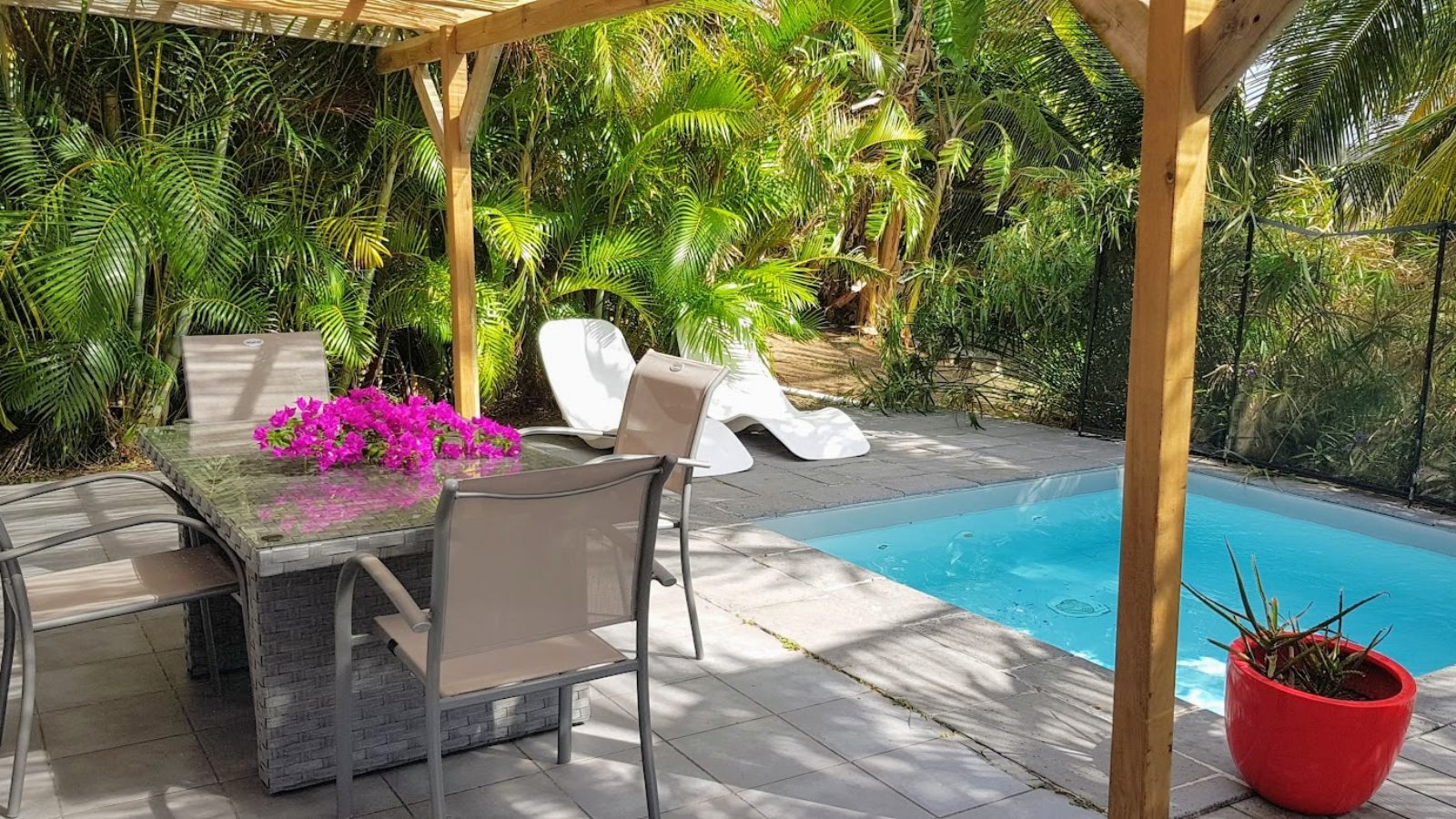 location maison vacances piscine Martinique