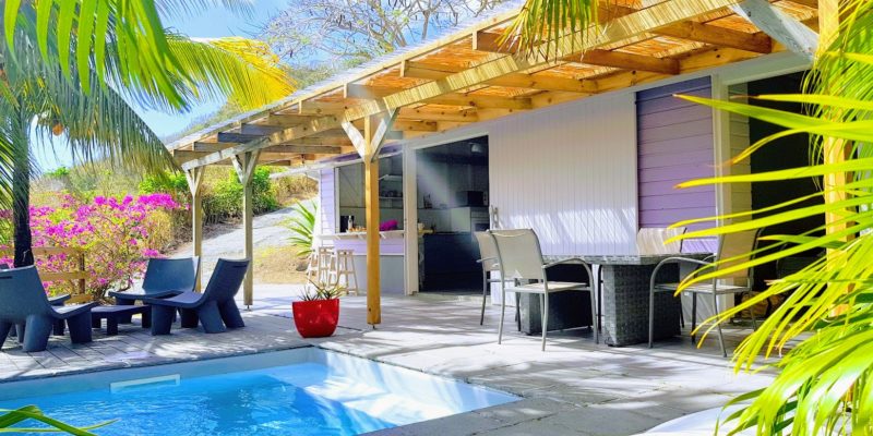 location maison vacances piscine Martinique